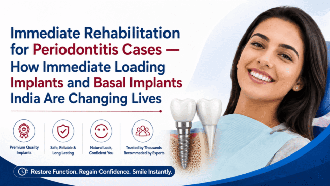 Immediate Rehabilitation for Periodontitis Cases Immediate Rehabilitation for Periodontitis Cases