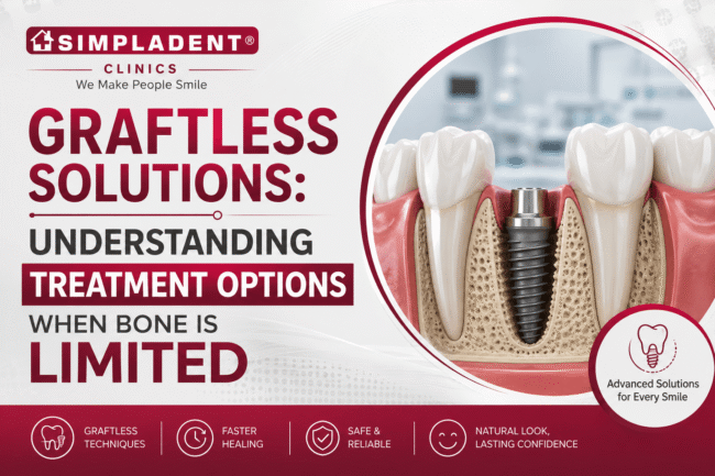 Graftless Solutions for Dental Implants