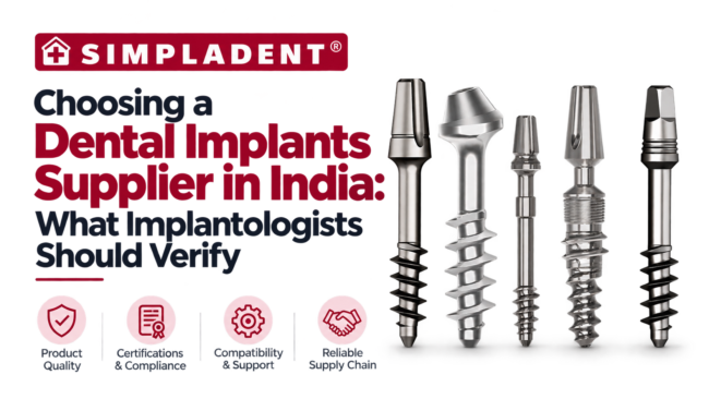 Dental implants supplier in India